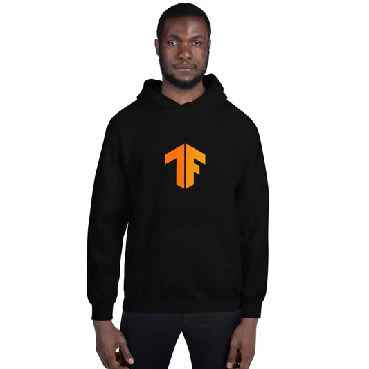 The Tensorflow 2 Small Icon Hoodie (unisex).