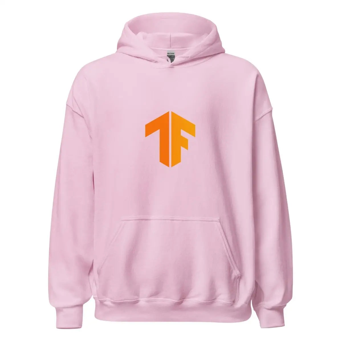 TensorFlow 2 Small Icon Hoodie (unisex) - Light Pink / M