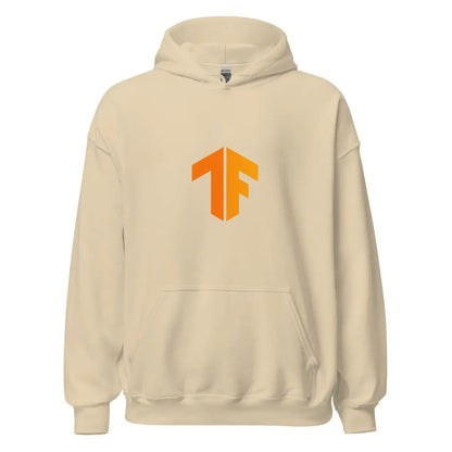 TensorFlow 2 Small Icon Hoodie (unisex) - Sand / M