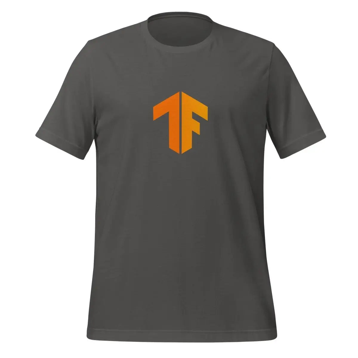 TensorFlow 2 Small Icon T-Shirt (unisex) - Asphalt / M