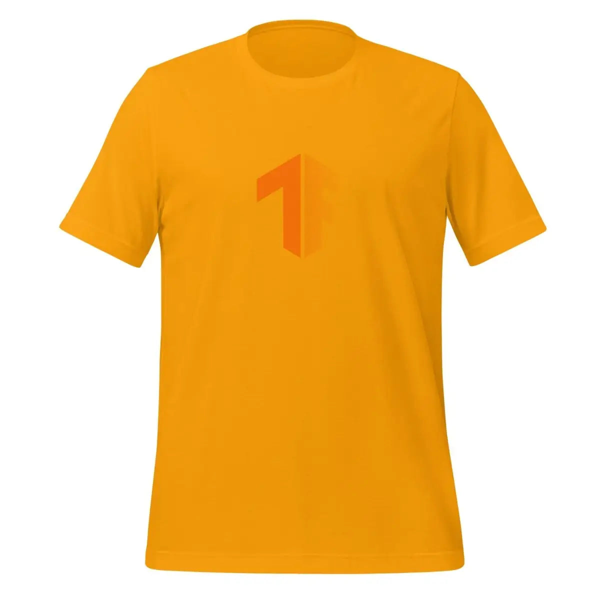 TensorFlow 2 Small Icon T-Shirt (unisex) - Gold / M