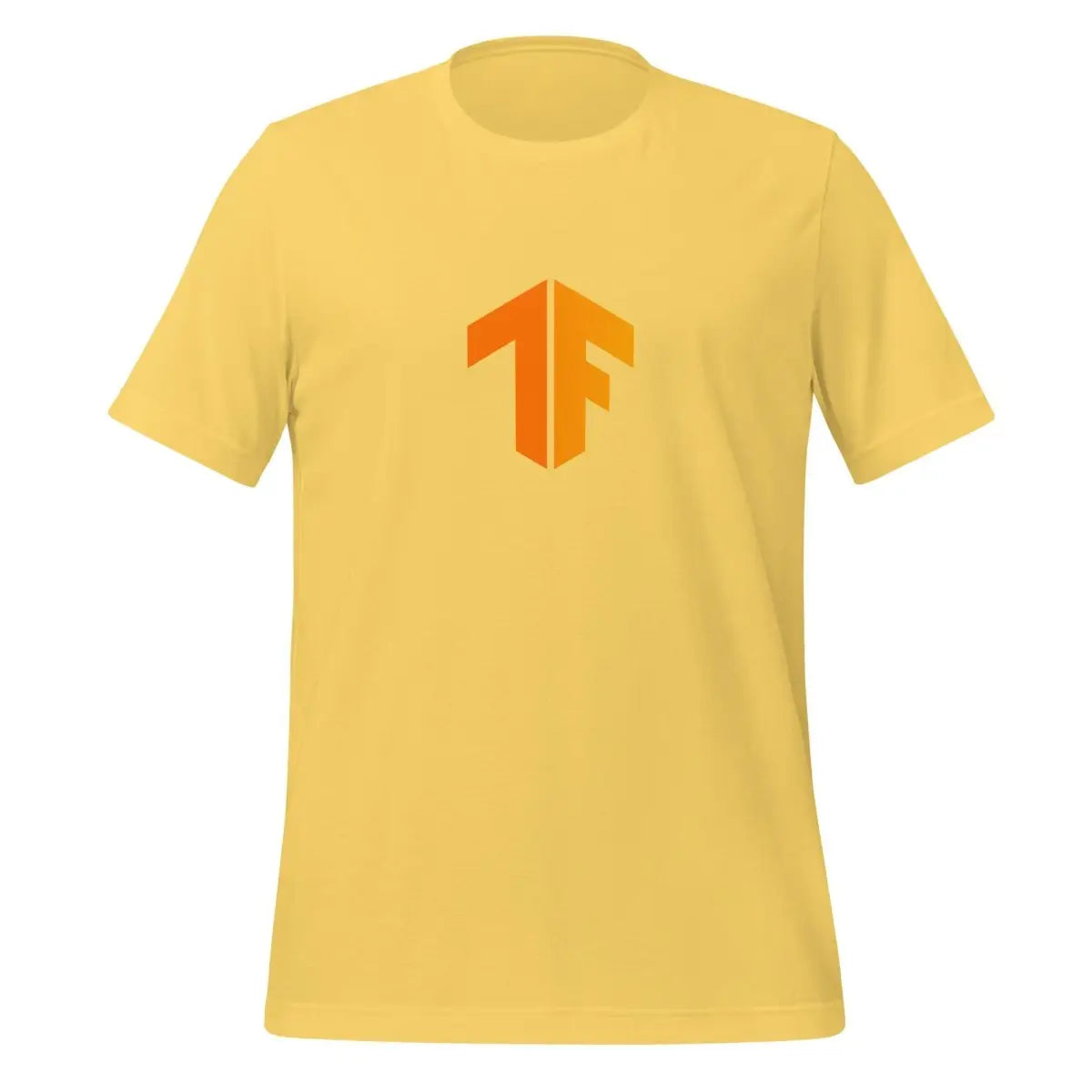 TensorFlow 2 Small Icon T-Shirt (unisex) - Yellow / M