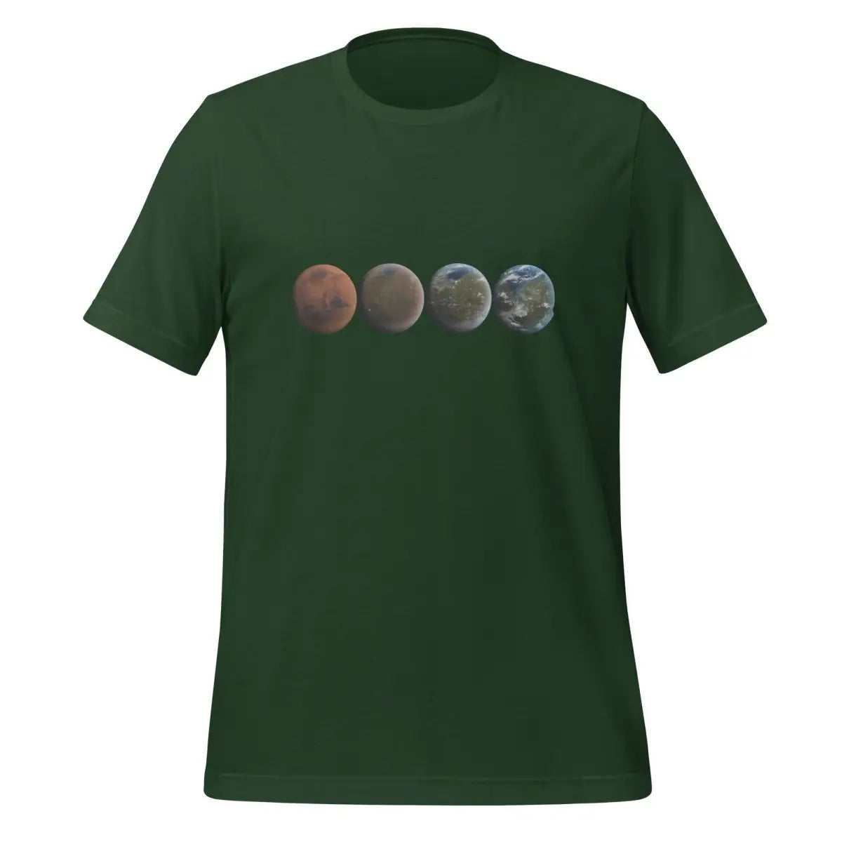 Terraforming Mars T-Shirt (unisex) - Forest / M