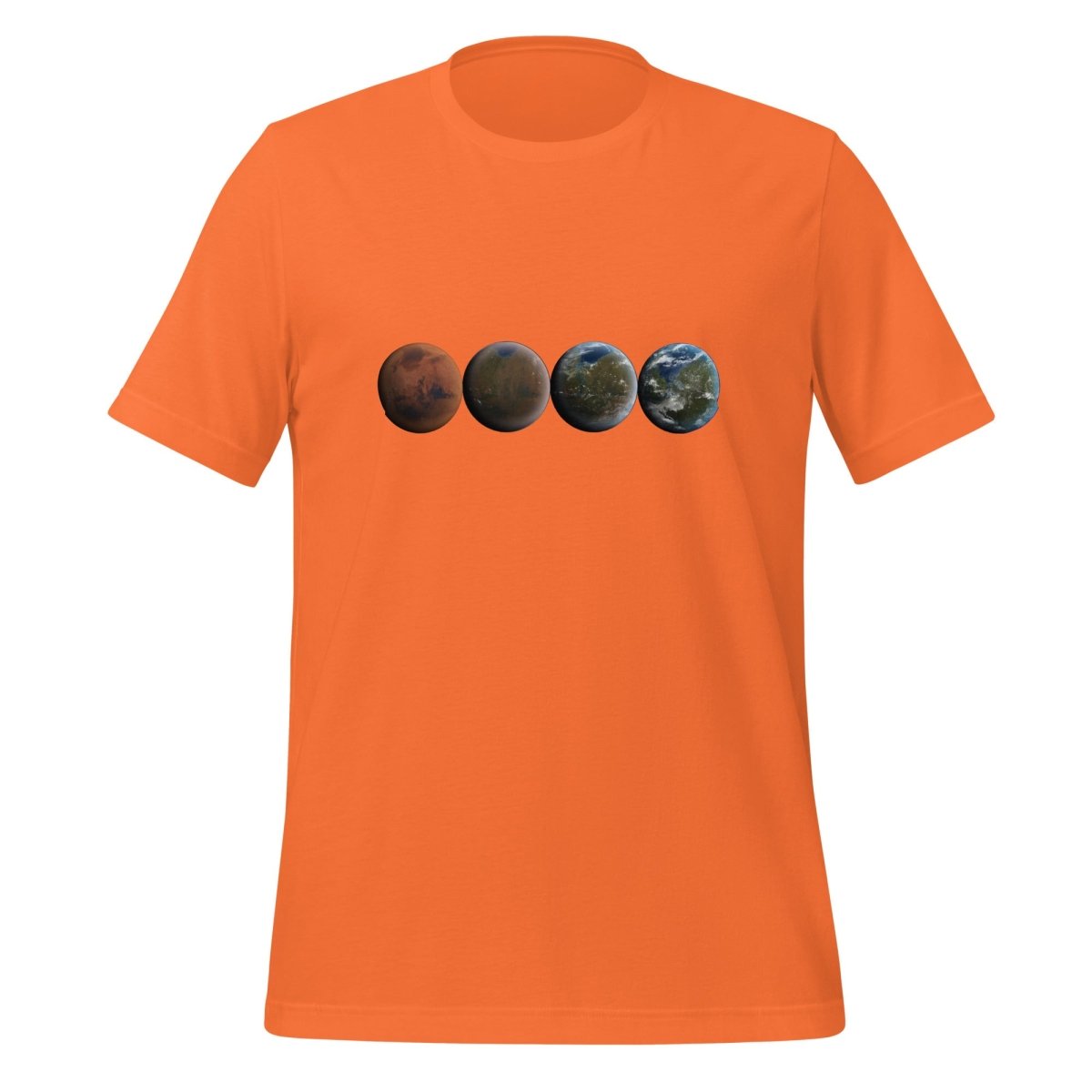 Terraforming Mars T-Shirt (unisex) - Orange - AI Store