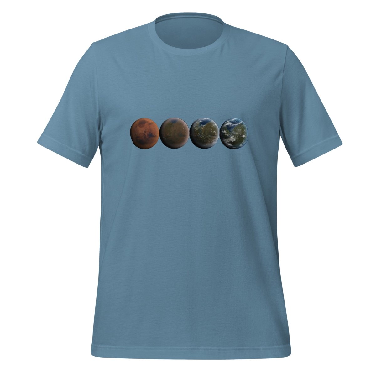 Terraforming Mars T-Shirt (unisex) - Steel Blue - AI Store