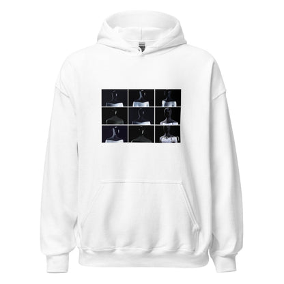 Tesla Bot (Optimus) Zoom Call Hoodie (unisex) - White - AI Store