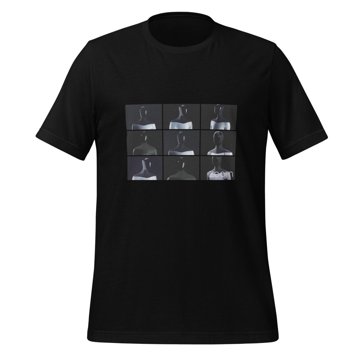 Tesla Bot (Optimus) Zoom Call T - Shirt (unisex) - Black - AI Store