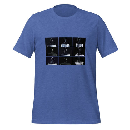 Tesla Bot (Optimus) Zoom Call T - Shirt (unisex) - Heather True Royal - AI Store