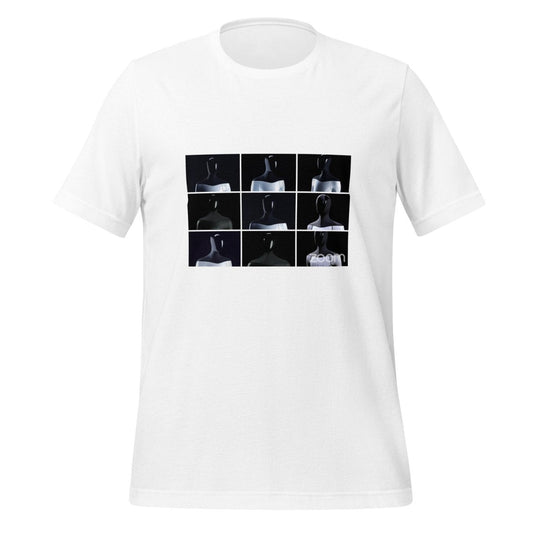 Tesla Bot (Optimus) Zoom Call T - Shirt (unisex) - White - AI Store