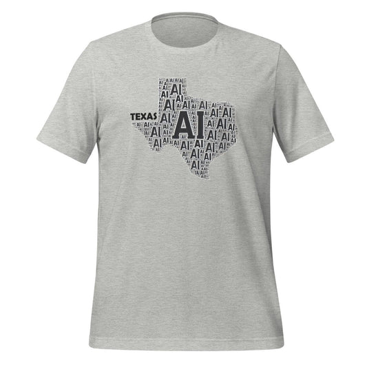 Texas AI T - Shirt (unisex) - Athletic Heather - AI Store