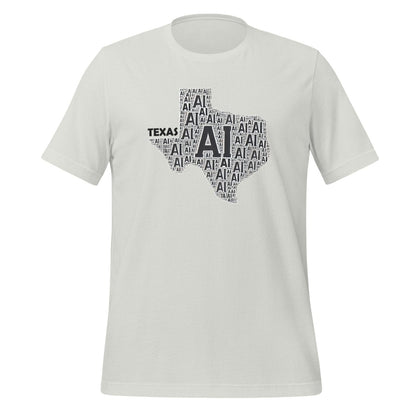 Texas AI T - Shirt (unisex) - Silver - AI Store
