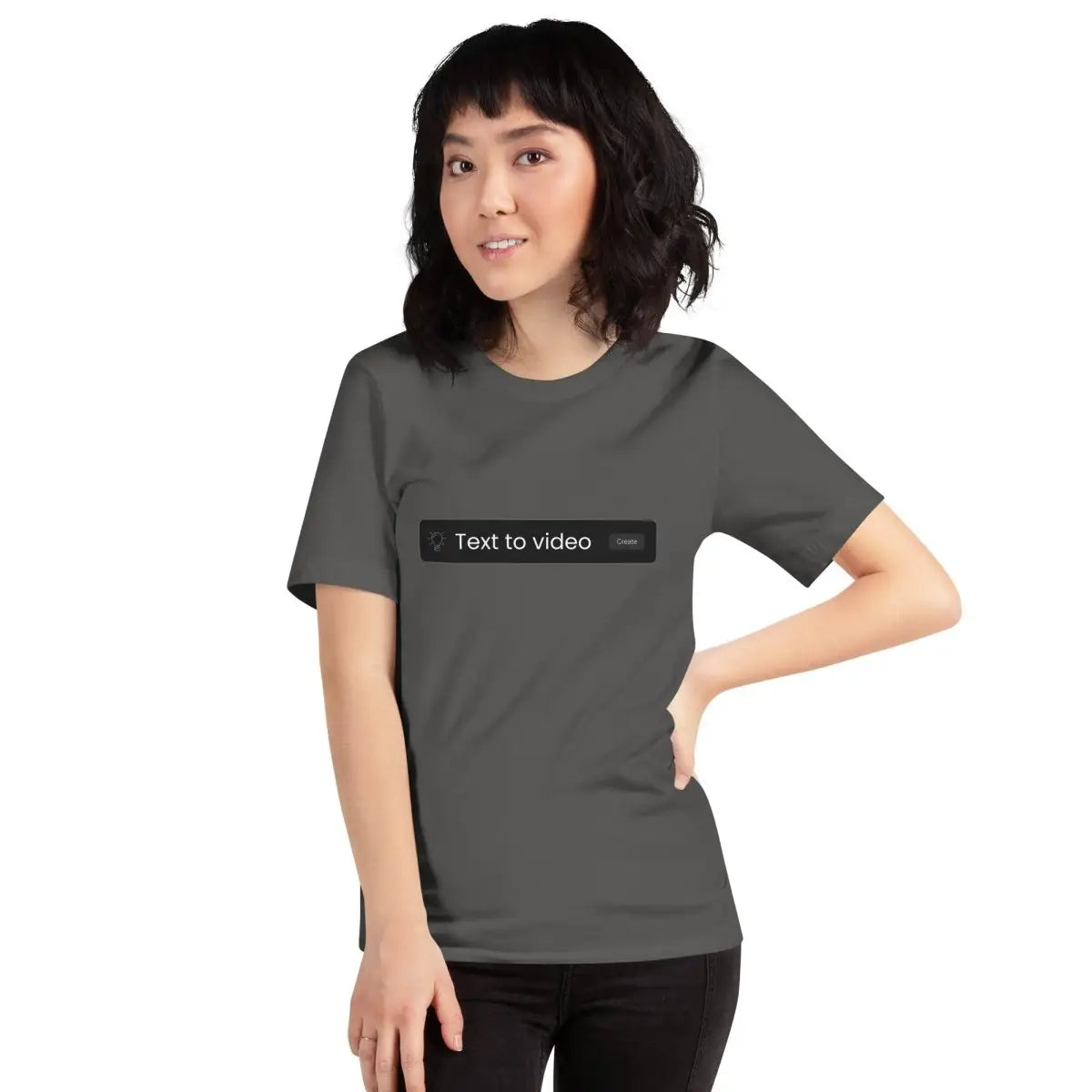 Text to Video Prompt T-Shirt (unisex)