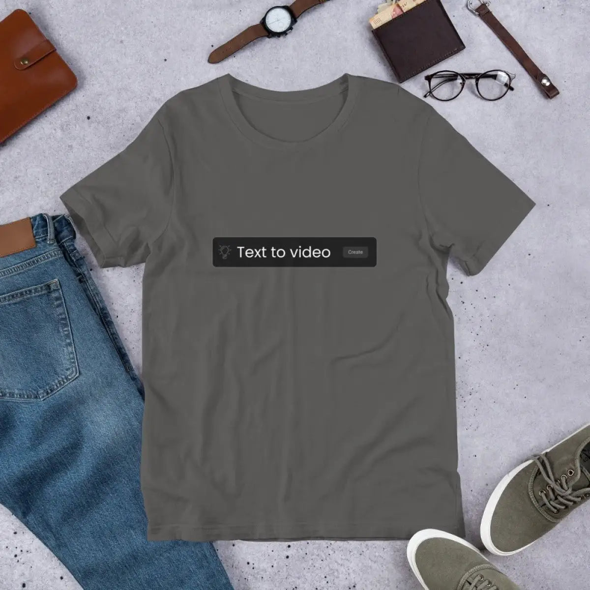 Text to Video Prompt T-Shirt (unisex)