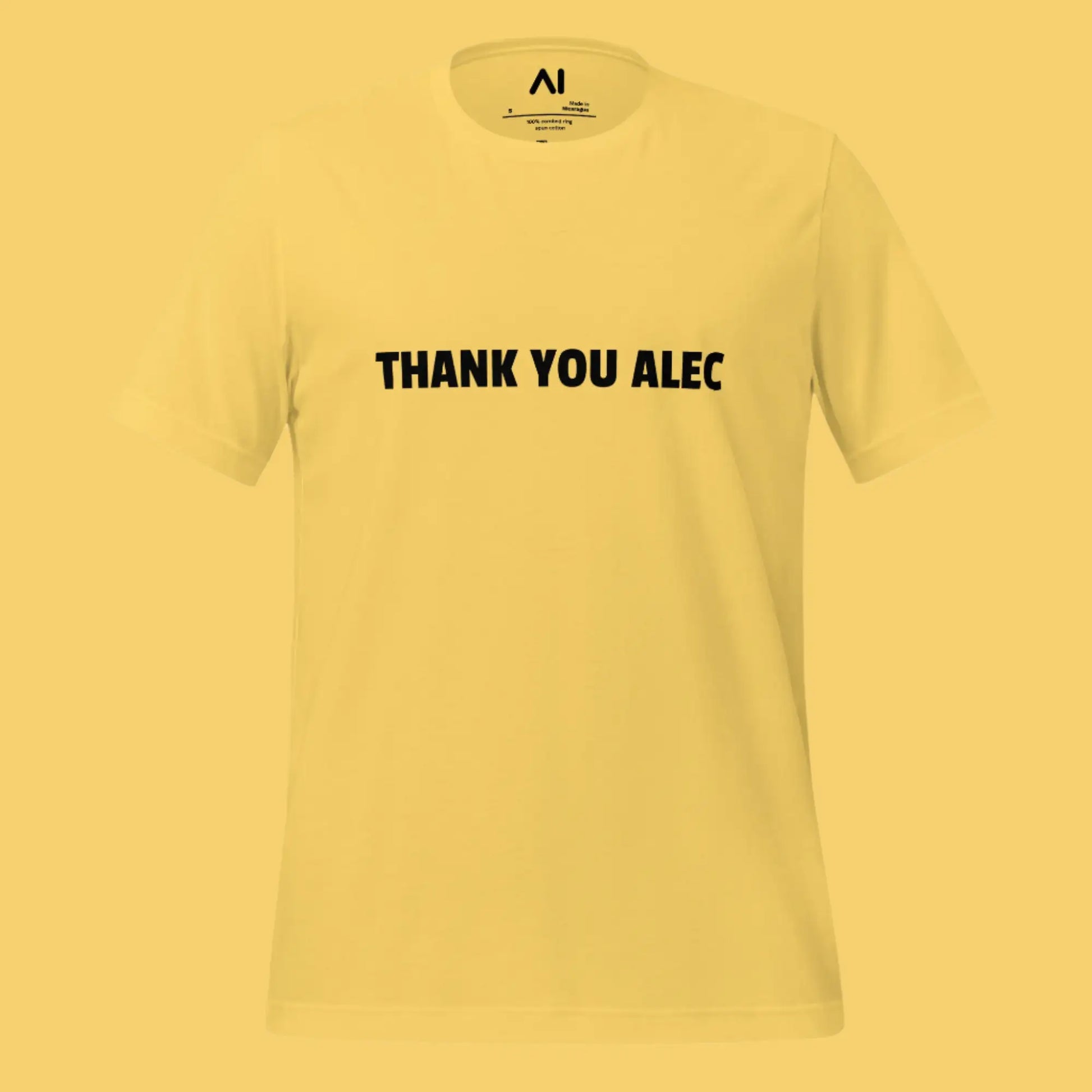 THANK YOU ALEC T-Shirt (unisex)