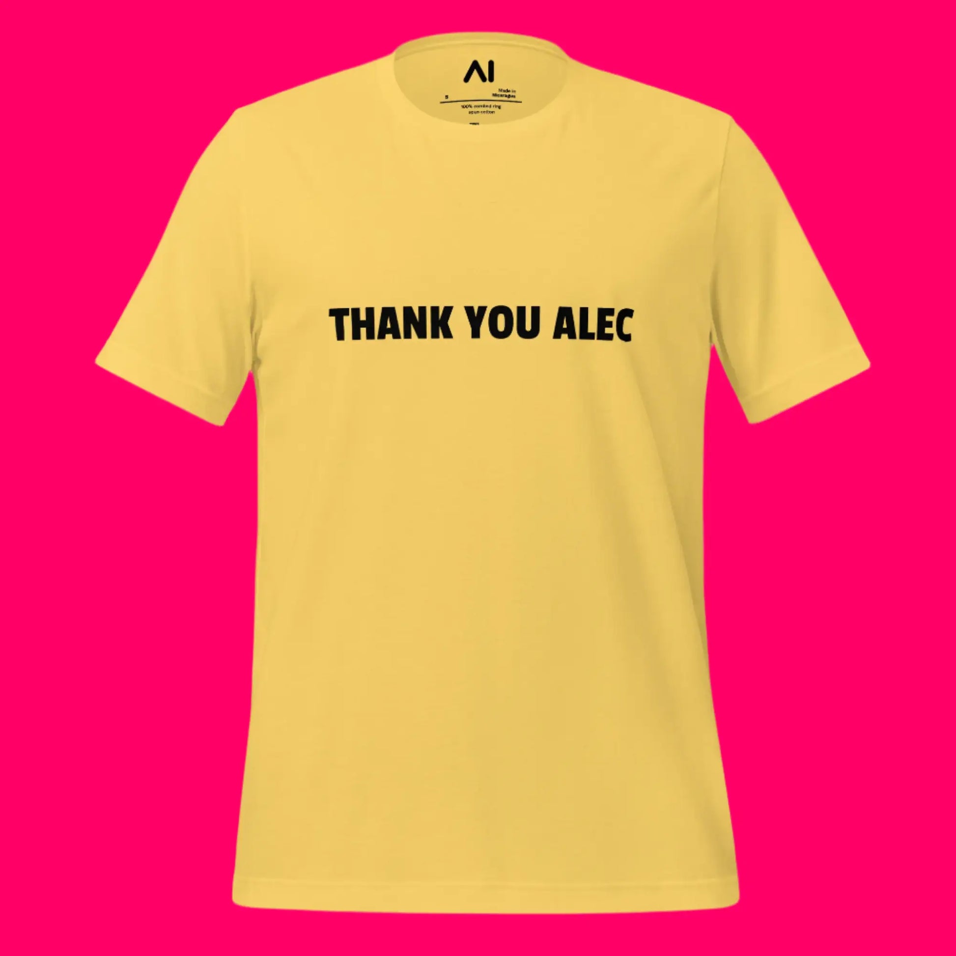 THANK YOU ALEC T-Shirt (unisex)