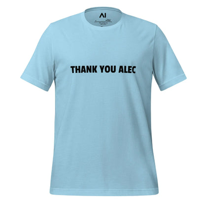 THANK YOU ALEC T-Shirt (unisex) - Ocean Blue / M