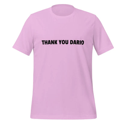 THANK YOU DARIO T-Shirt (unisex) - Lilac / M