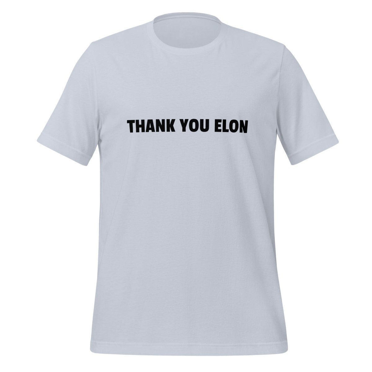 THANK YOU ELON T-Shirt (unisex) - Light Blue - AI Store