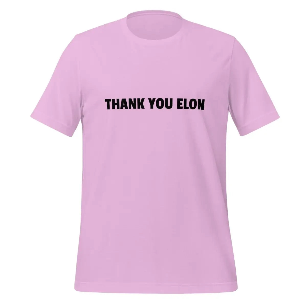 THANK YOU ELON T-Shirt (unisex) - Lilac / M