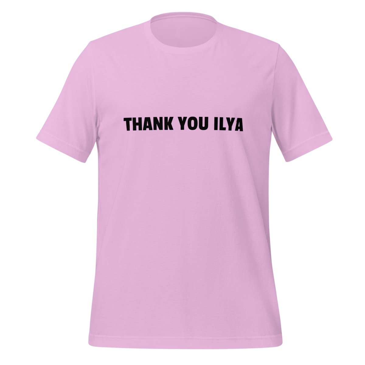 THANK YOU ILYA T - Shirt (unisex) - Lilac - AI Store