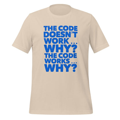 The code doesn't work, why? T - Shirt 2 (unisex) - Soft Cream - AI Store
