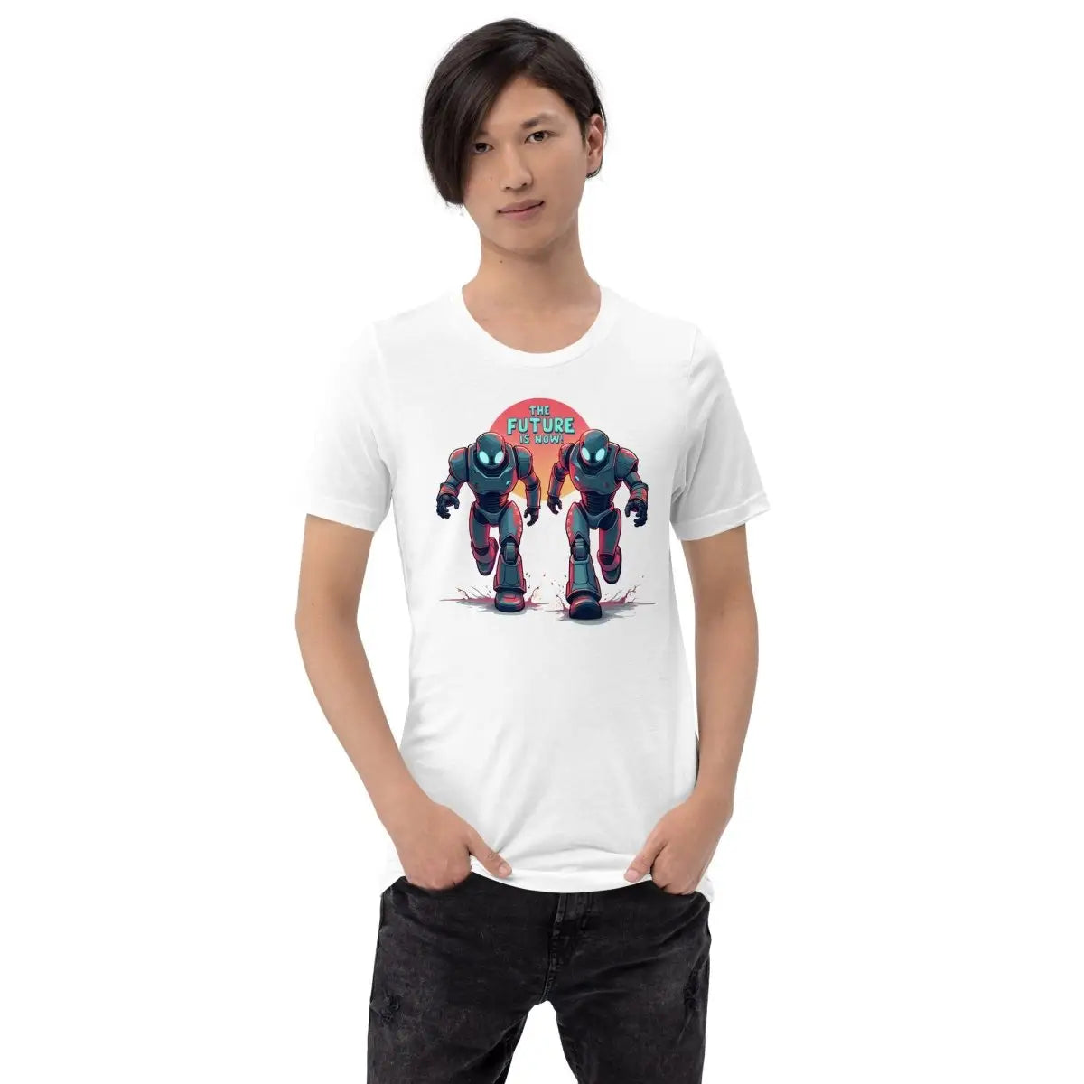 THE FUTURE IS NOW! Robots T-Shirt (unisex)