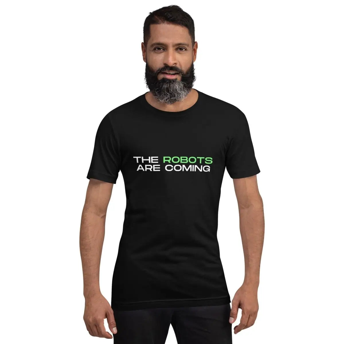 The Robots Are Coming (Green) T-Shirt 3 (unisex)