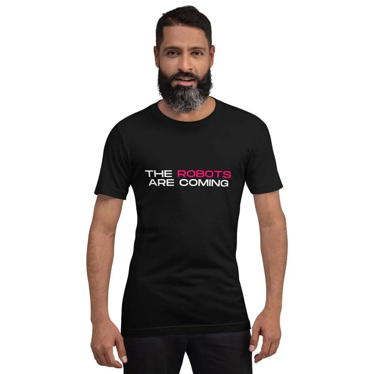 The Robots Are Coming (Pink) T-Shirt 3 (unisex)