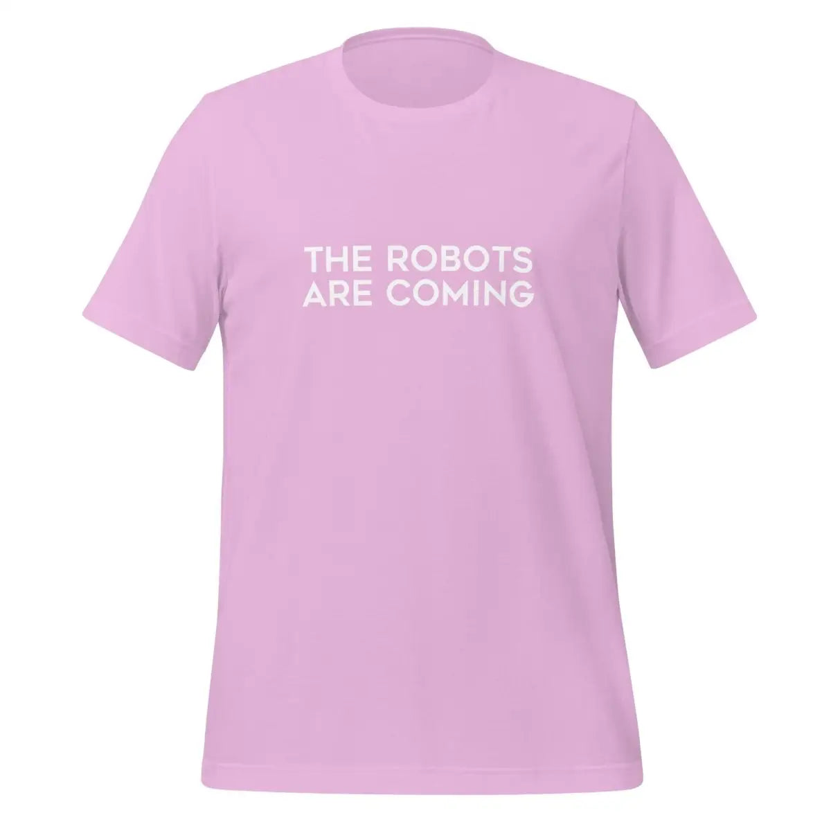 The Robots Are Coming T-Shirt 1 (unisex) - Lilac / M