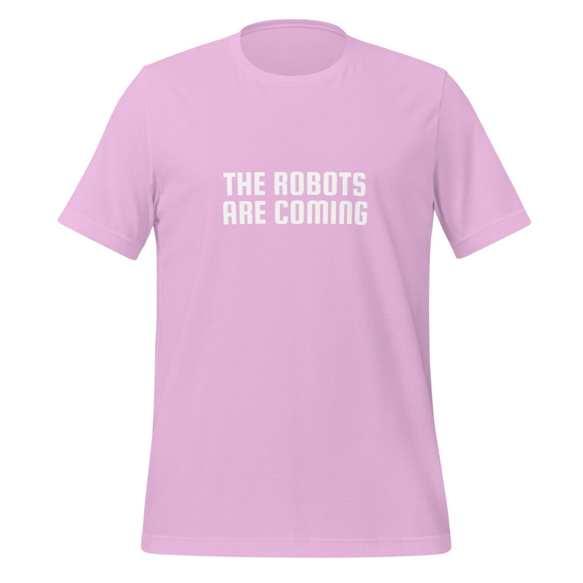 The Robots Are Coming T-Shirt 2 (unisex) - Lilac - AI Store