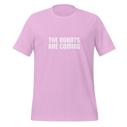 The Robots Are Coming T-Shirt 2 (unisex) - Lilac - AI Store