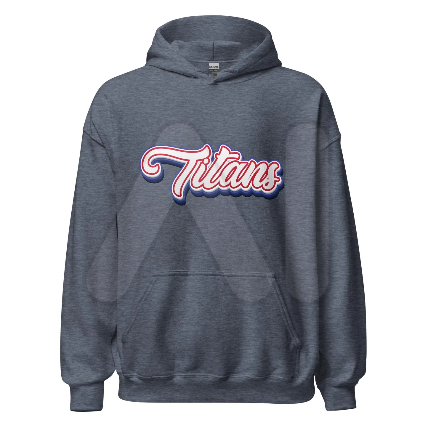 Titans Architecture Team Hoodie (unisex) - Heather Sport Dark Navy / M