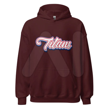 Titans Architecture Team Hoodie (unisex) - Maroon / M