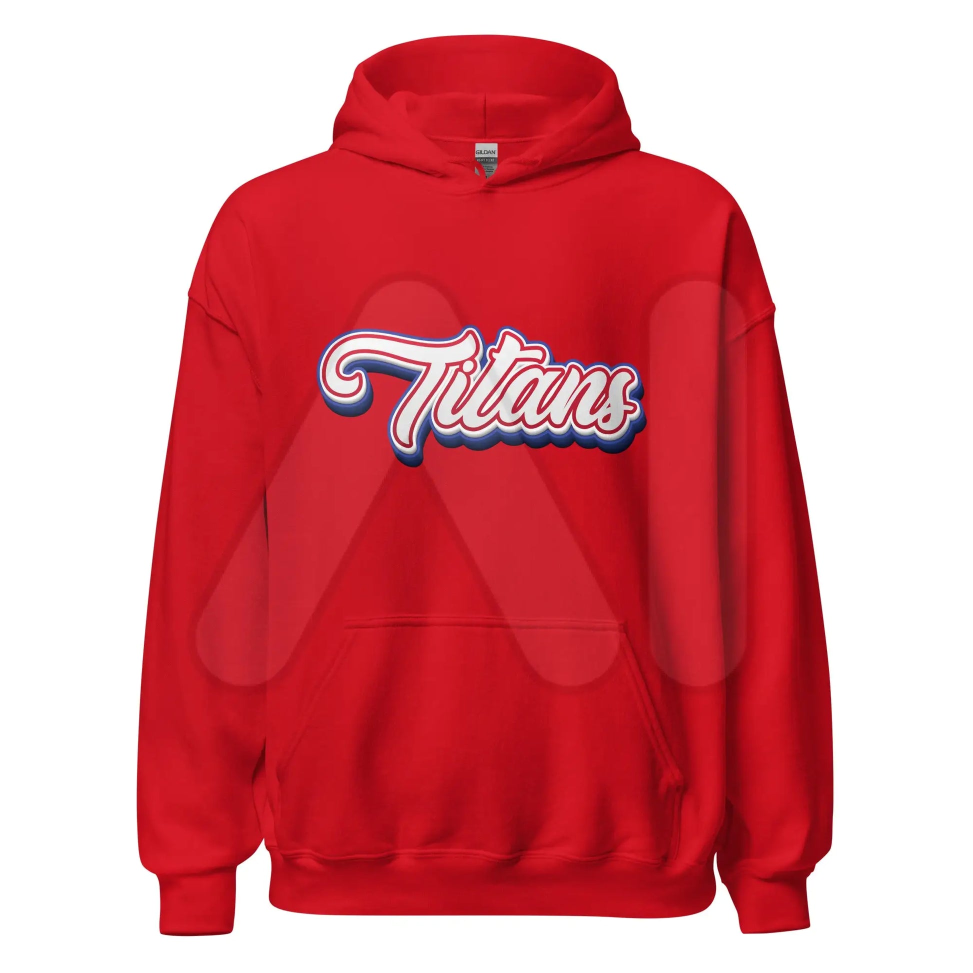 Titans Architecture Team Hoodie (unisex) - Red / M