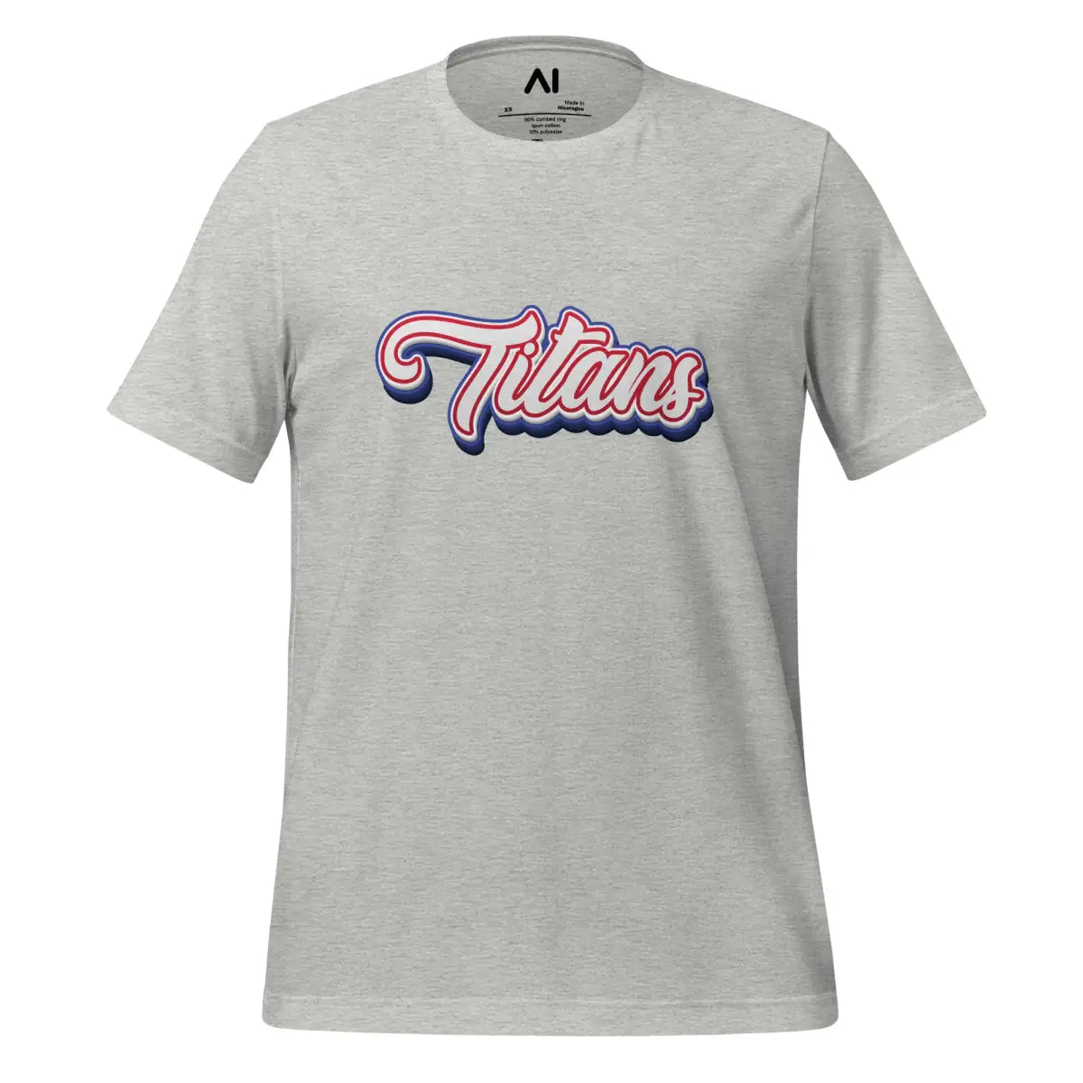 Titans Architecture Team T-Shirt (unisex) - Athletic Heather / M