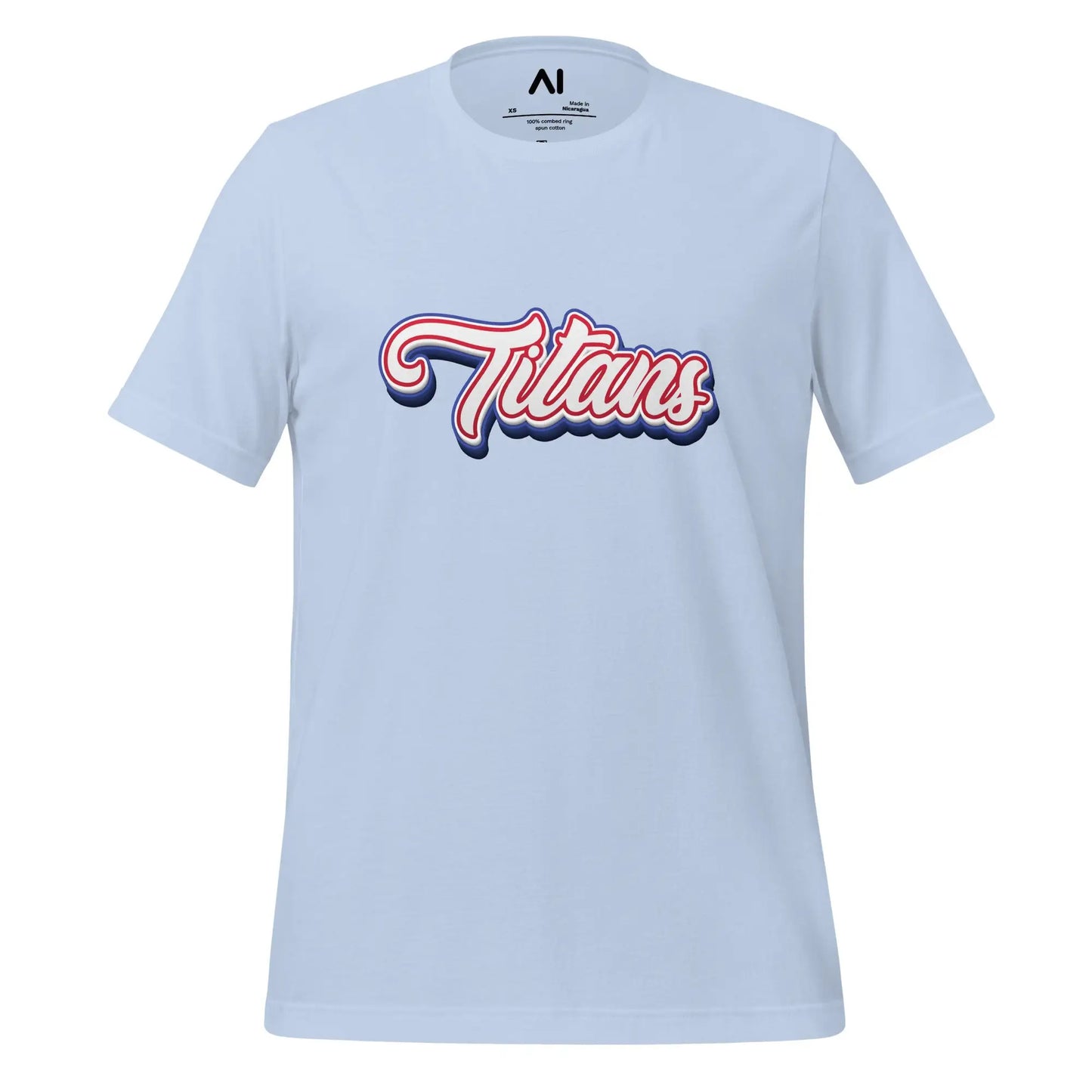 Titans Architecture Team T-Shirt (unisex) - Baby Blue / M