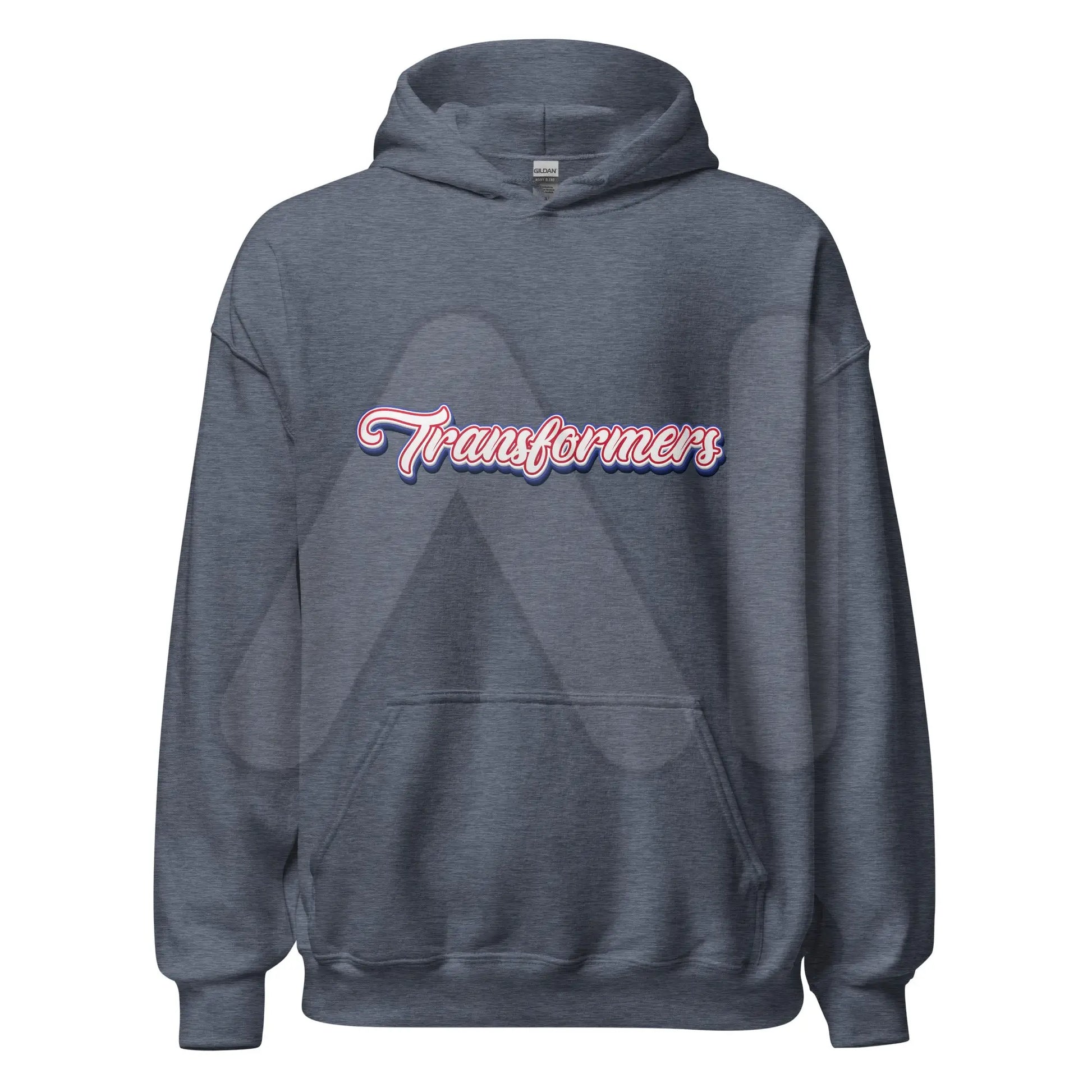 Transformers Architecture Team Hoodie (unisex) - Heather Sport Dark Navy / M