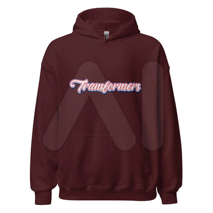 Transformers Architecture Team Hoodie (unisex) - Maroon / M