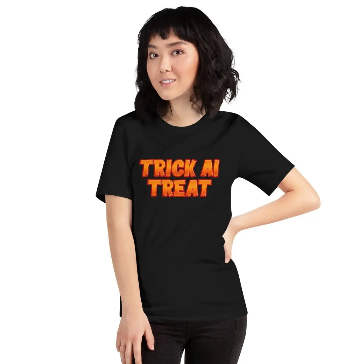 TRICK AI TREAT T-Shirt (unisex) 🎃