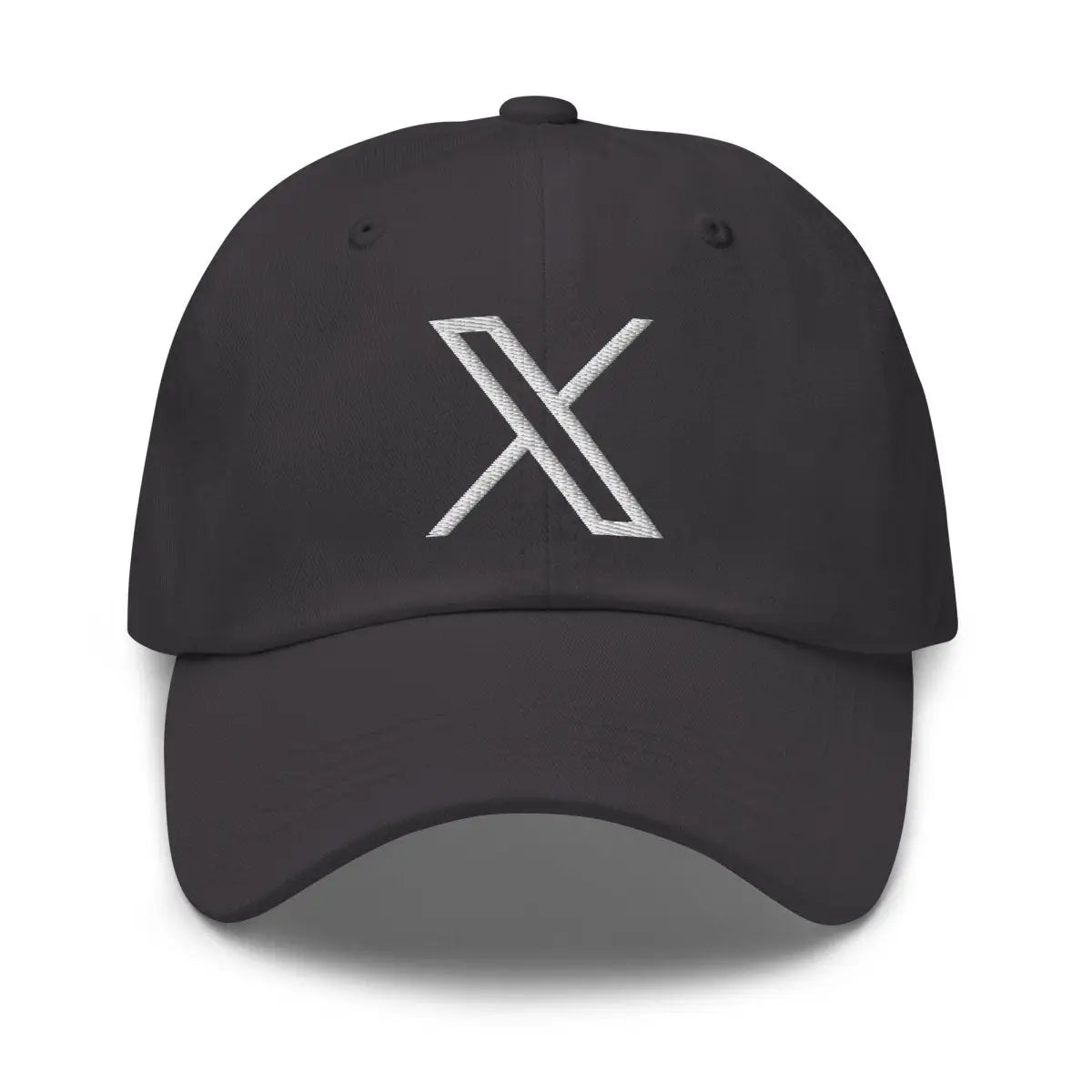 Twitter X Logo Cap - Dark Grey