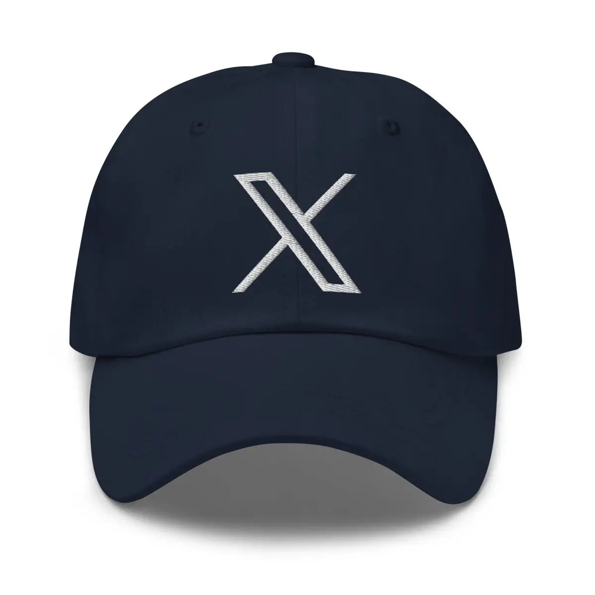 Twitter X Logo Cap - Navy