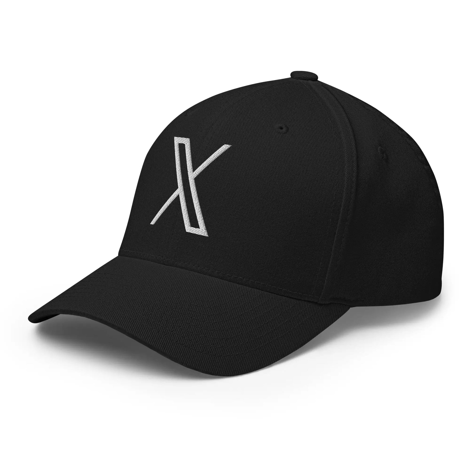 Twitter X Logo Closed-Back Baseball Cap