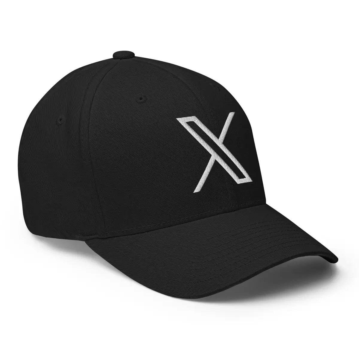 Twitter X Logo Closed-Back Baseball Cap