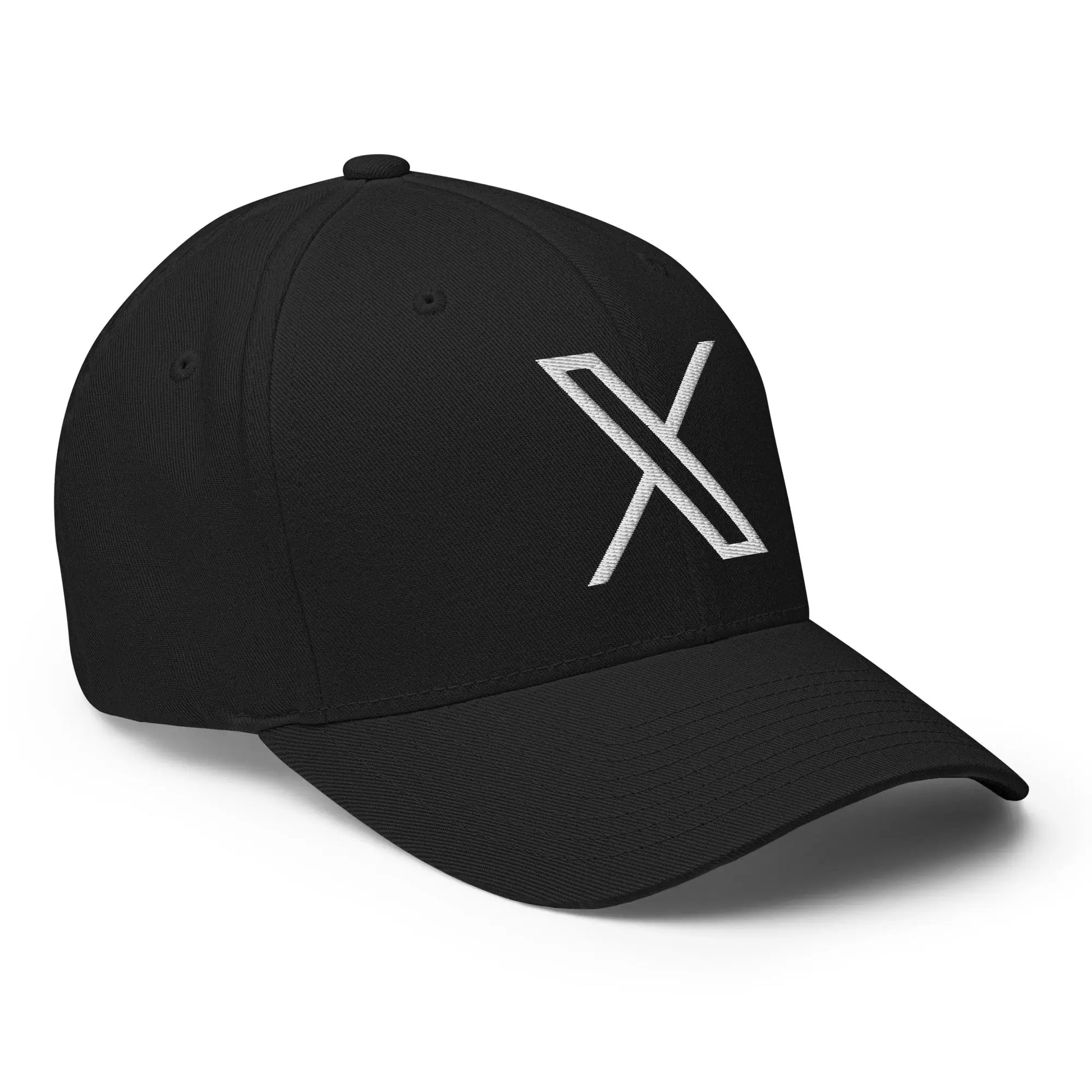 Twitter X Logo Closed-Back Baseball Cap