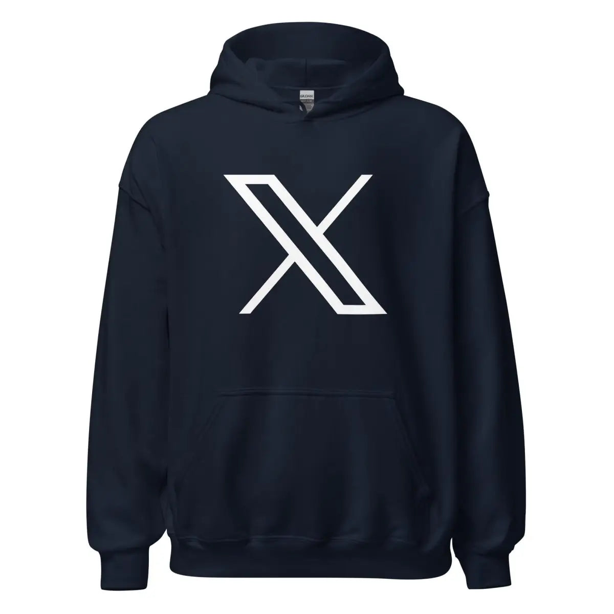 Twitter X Logo Hoodie (unisex) - Navy / M