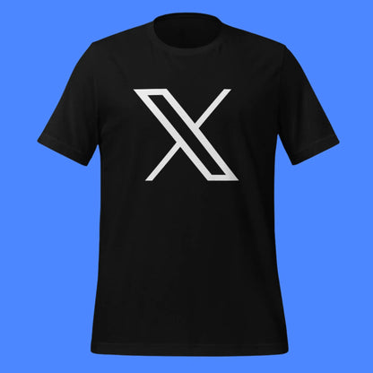 Twitter X Logo T-Shirt (unisex)