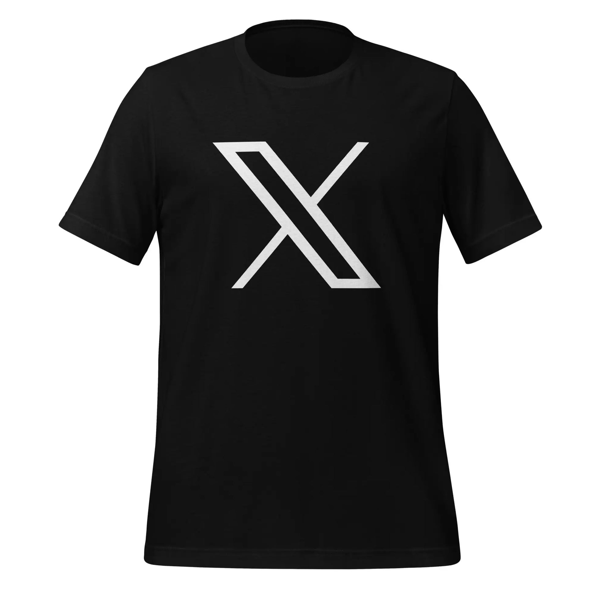 Twitter X Logo T-Shirt (unisex) - Black / M