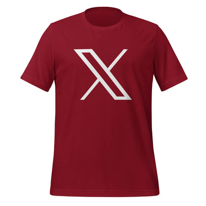 The Twitter x Logo T-shirt (unisex) Cardinal / m.