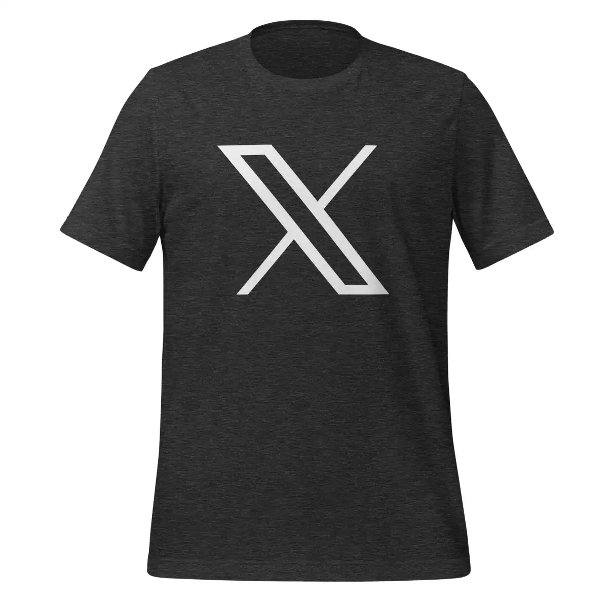 The Twitter x Logo T-shirt (unisex) Dark Grey Heather / m.