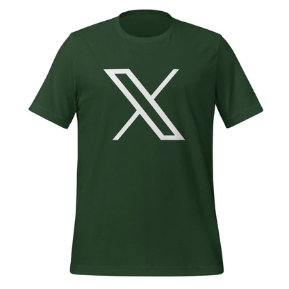 The Twitter x Logo T-shirt (unisex) Forest / m.